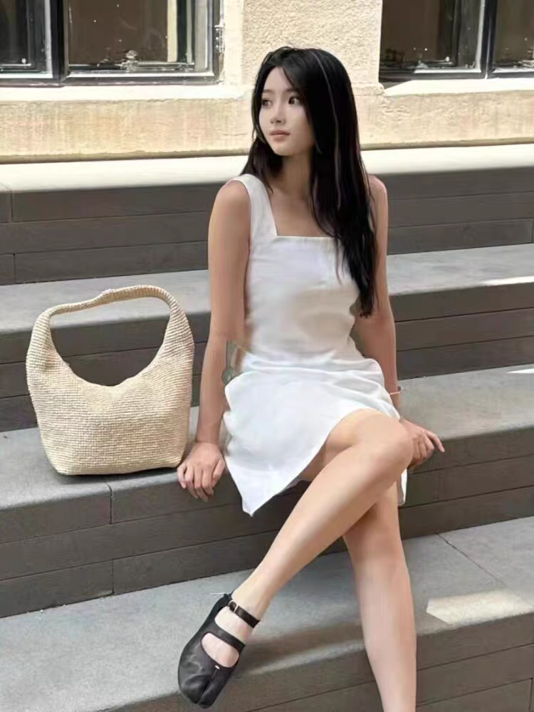小众设计女士 草编纹理单肩包米色2026春夏新品 大容量腋下包