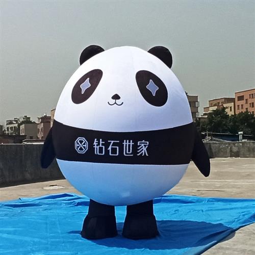 厂家定制行走毛绒充气卡通气模节日活动促销广告宣传主题logo定做