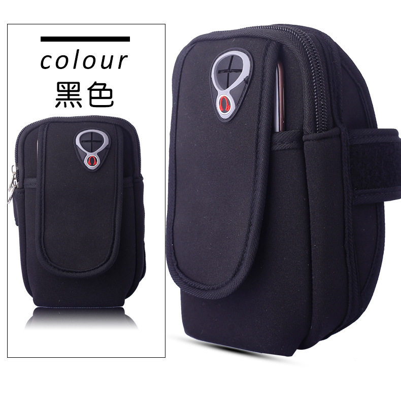 SPORTS OUTDOOR RUNNING MOBILE PHONE ARM BAG MENS AND WOMENS SPORTS RUNNING FITNESS BAG FASHION MOBILE PHONE MUSIC WATERPROOF ARM BAG