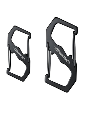 日本Stream Trail不锈钢快挂扣S形扣钥匙扣锁扣背包箱包扣两个装