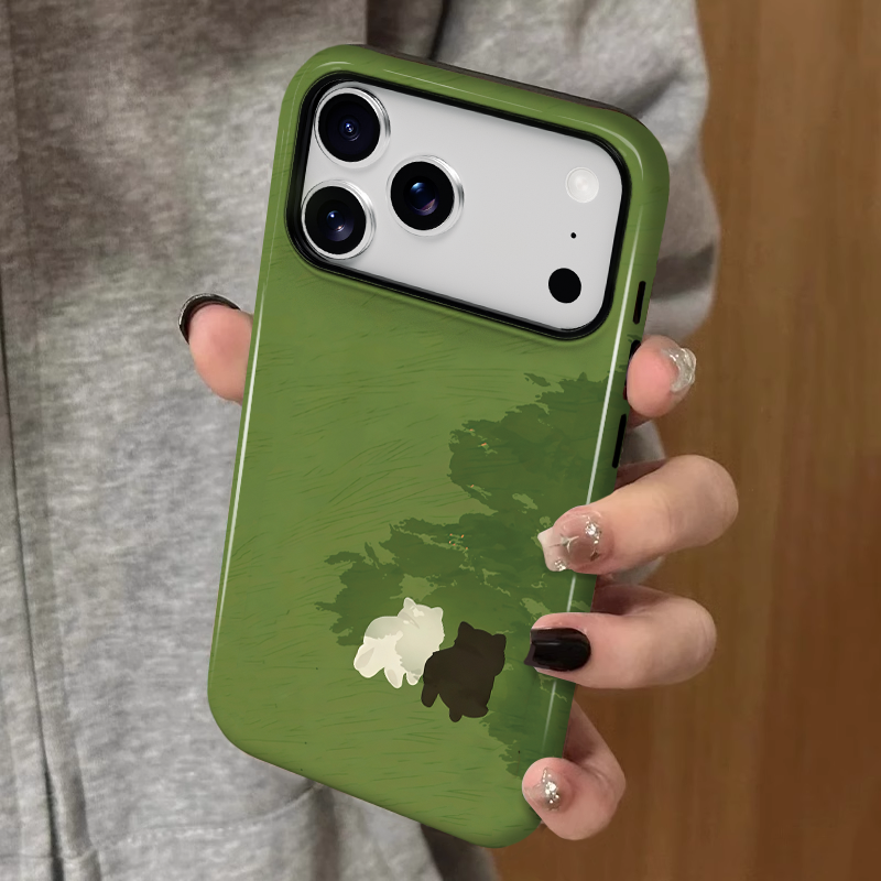 高级感图案全包手机壳不褪色