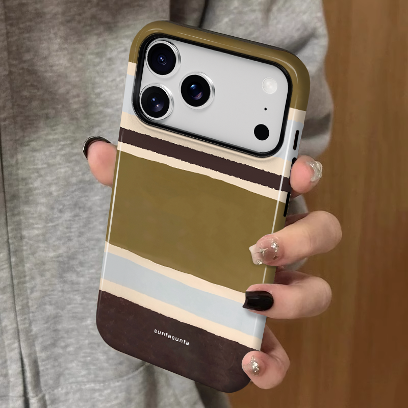 高级感图案全包手机壳不褪色