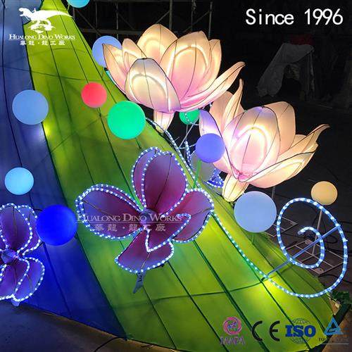 公园景区夜游主题项目制作工厂主题彩灯灯会美陈模型