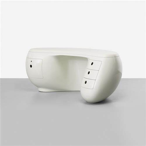 玻璃钢烤漆前台公司售楼部咨询服务台酒店大堂现代创意异形迎宾台