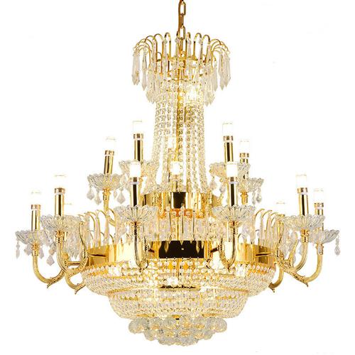 楼梯灯长吊灯客厅复式楼大吊灯欧式吊灯旋转轻奢水晶吊灯现代简约