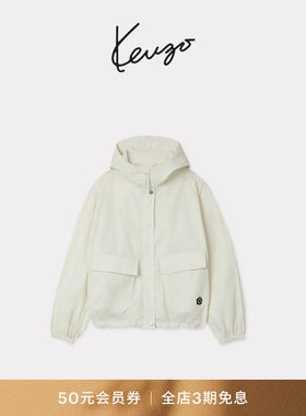 KENZO 26春夏新品 女士海棠花BOKE 2.0口袋连帽外套