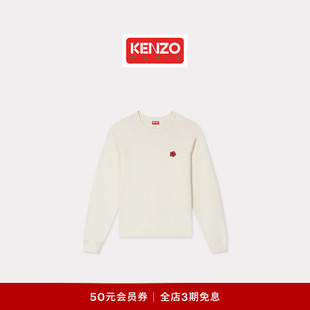版 女士BOKE海棠花经典 型套头休闲卫衣 26春夏新品 KENZO