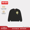 KENZO 末折扣 圆领卫衣 季 女士花朵图案休闲时尚