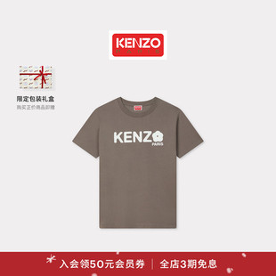 25秋冬新品 T恤衫 女士海棠花BOKE 型短袖 新年 2.0宽松版 KENZO