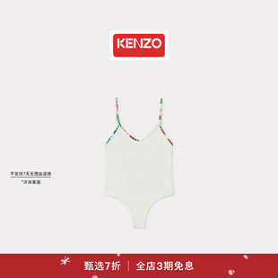 25秋冬新品 KENZO 首降 女士花朵图案休闲连体衣圣诞 新品