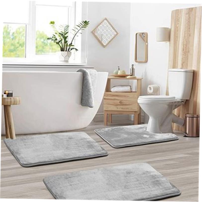Floor Mat Door Mat Bathroom Carpet Toilet Seat Cover浴室地垫