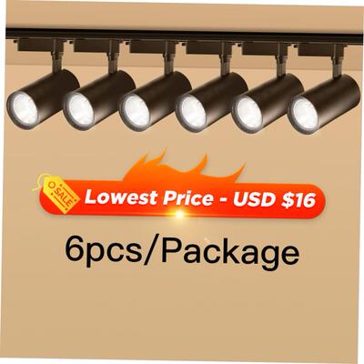 One Set Led Track Light 220v COB Ceiling Spot Light Wall Lam