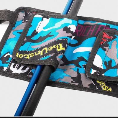 车载式捆杆束杆带轻装便携车载带多杆捆绑式鱼架渔具用品