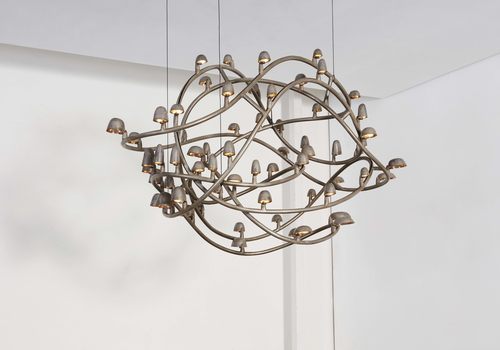 复古非标工程定制全铜美式吊灯异型酒店宴会样板房设计师款卧室灯