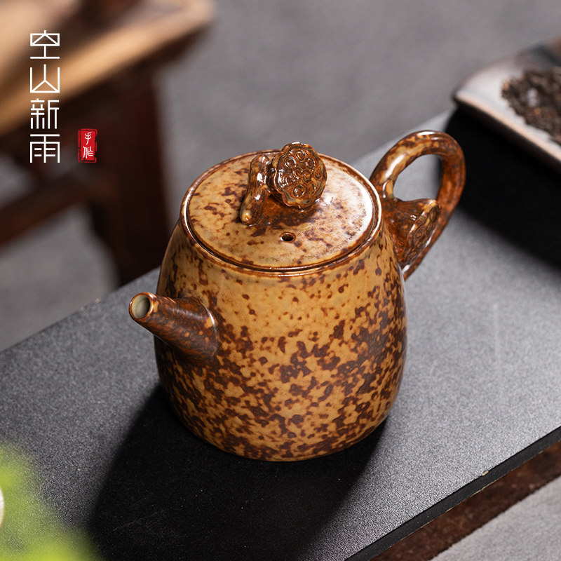 龙泉青瓷泡茶壶单个功夫茶具小茶壶窑变釉手工陶瓷一人用冲泡壶,餐饮具,茶壶,淘宝优惠券,粉丝福利购,淘宝优惠卷