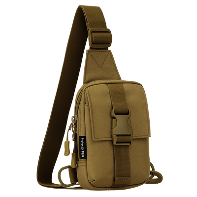 诗立柏户外胸包男小运动耐磨帆布