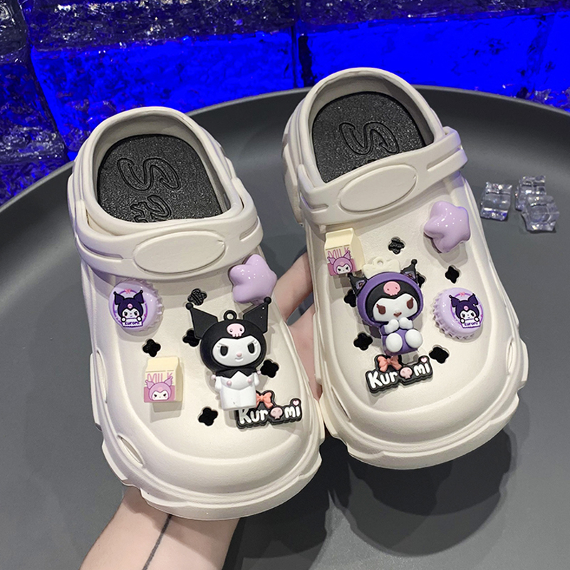 品牌童鞋官网正品女童洞洞拖鞋