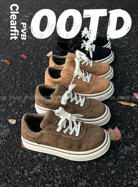 PVB*25FW“极简系列”cleanfit极简复古饼干鞋 男款休闲百搭板鞋