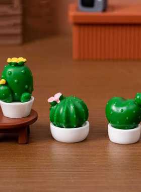 多肉仙人掌微景观盲盒树脂创意