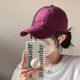 韩版 简约软顶棒球帽女日系百搭宽檐显脸小鸭舌帽春夏遮阳运动帽子