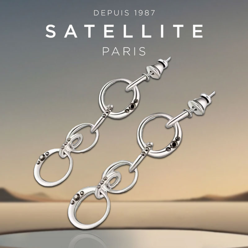 satellite高级感法式复古耳饰品