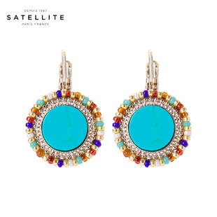 SATELLITE CLAUDIA系列耳饰女高级感复古风小众耳饰小众轻奢礼物