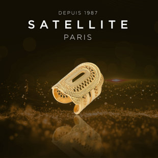 SATELLITE NOO系列戒指女小众设计轻奢高级感指环开口可调节款