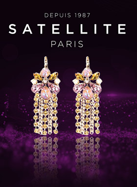 SATELLITE NAOMIE系列耳饰女款高级感欧美风耳环小众轻奢耳坠礼物