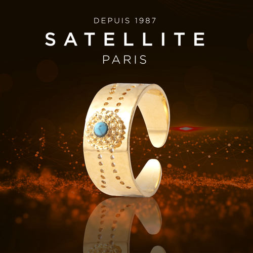 satellite精致小巧风可调节戒指