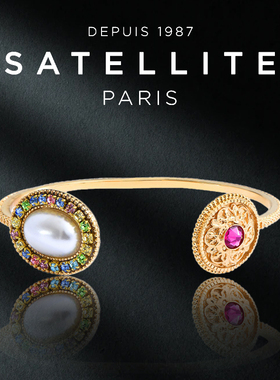 satellite轻奢大气款女手镯