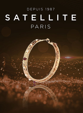 SATELLITE LINDA系列耳针女高级感配饰欧美风小众轻奢气质饰品