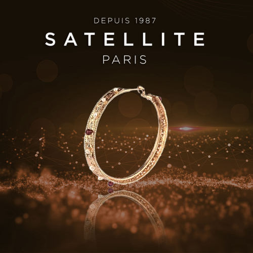 高级感耳饰satellite复古风女