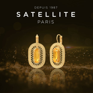 SATELLITE NOO系列耳饰女气质轻奢耳环小众高级感设计耳坠配饰品