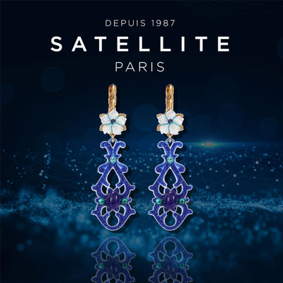 耳环satellite轻奢小众气质风女