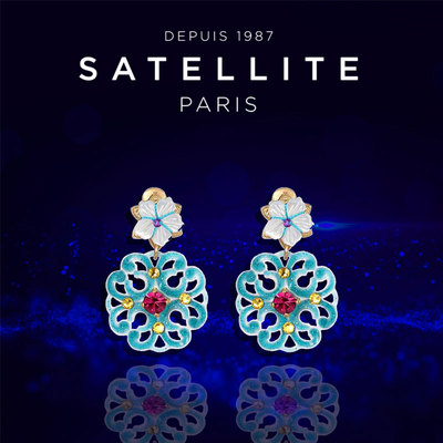 耳钉satellite法国时尚轻奢风女