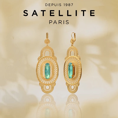 SATELLITE NOO系列耳坠女时尚轻奢耳环精致高级感设计配饰品