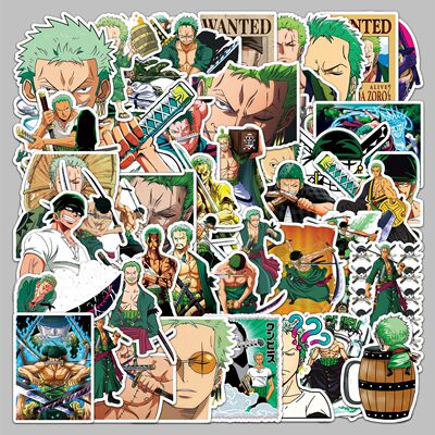 50张索隆海贼王贴纸ONEPIECE日漫