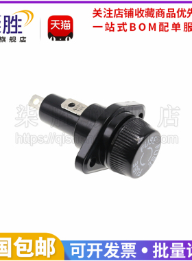 柒胜丨 R3-18 保险丝座 管座 30A600V 10x38mm大电流开孔22旋纽式