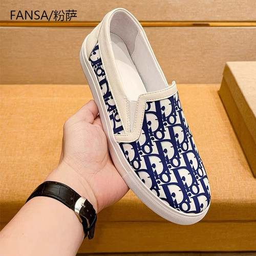 韩版时尚乐福鞋男懒人套脚一脚蹬