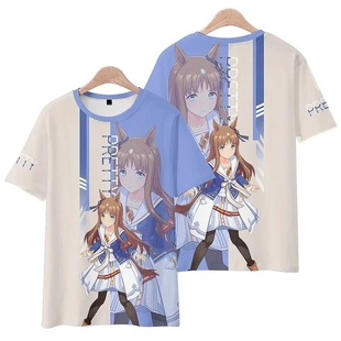 T恤草上飞 Derby周边短袖 大和赤骥cos痛衣 Pretty 赛马娘