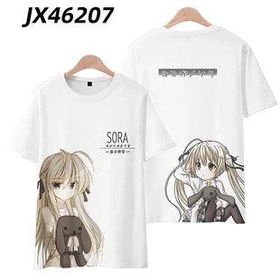 t恤 cos日系同人短袖 缘之空春日野穹痛衣服动漫周边二次元 夏装