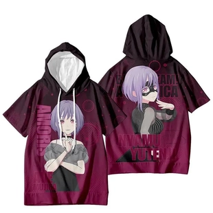 T恤若叶睦 BanG Mujica周边连帽短袖 Ave 初华cos痛衣服 Dream