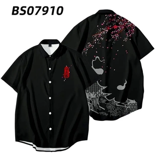 东方Project 西行寺幽幽子周边cos衬衫男女动漫二次元外套痛衣服