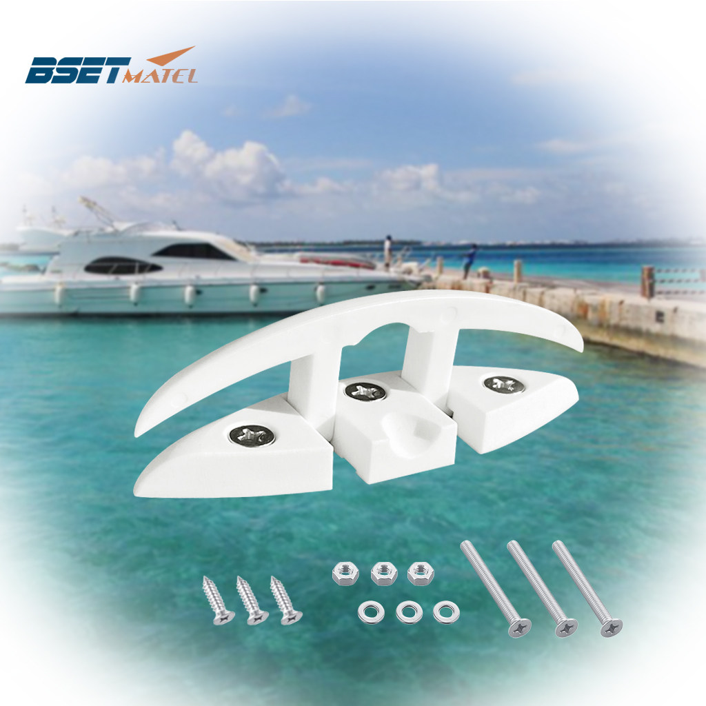 BSET MATEL 5寸尼龙折叠索栓 提拉索拴 羊角 系船柱系绳 船用五金