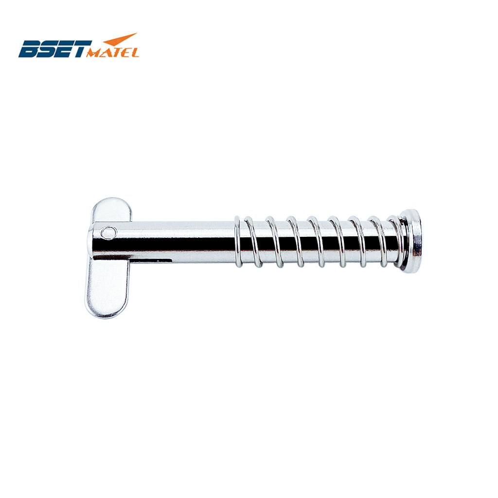 BSET MATEL 316不锈钢弹簧销 安全保险销 快装快卸平头销 马登销