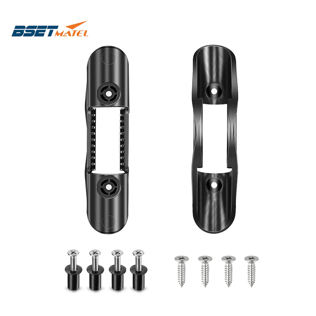 BSET MATEL 2件皮划艇冲浪板配件 船桨固定扣 塑料桨座 桨扣 桨夹