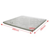 微波炉光波炉蒸立方玻璃煎烤盘烧烤接油盘适用格兰仕东芝