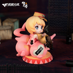 CF穿越火线灵狐者刀锋q版 正版 手办模型小夜灯摆件 擎苍