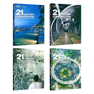 美国国家地理21st Century Communication 1/2/3/4级 课本附在线练习册 21世纪中学英语专项交流听说批判性思维listening&speaking