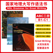 伟大 for Writing 写作语法学生书Great Great 英文原版 Paragraphs 美国国家地理Grammar C级别 语法教辅教材